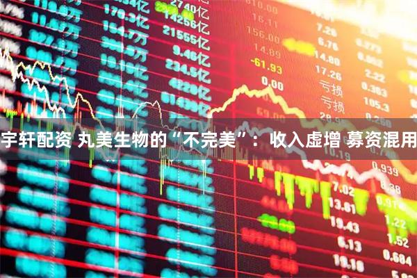 宇轩配资 丸美生物的“不完美”：收入虚增 募资混用