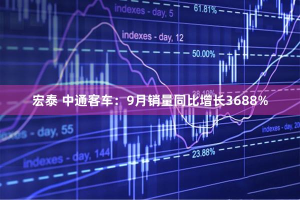 宏泰 中通客车：9月销量同比增长3688%